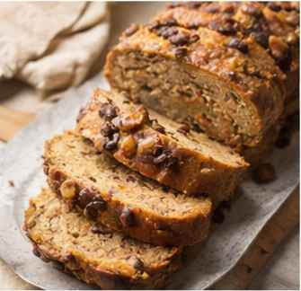 Banana bread s pekanovými ořechy