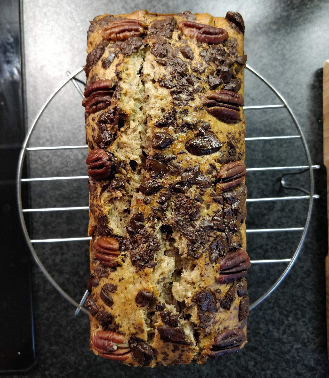 Banana bread s pekanovými ořechy